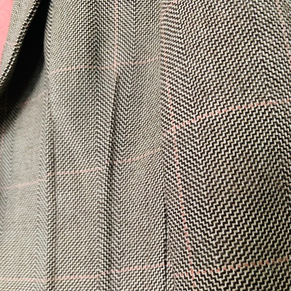 100% WOOL CONRAD C TWEED BLAZER - Picture 5 of 8